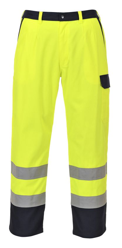 FR92 Hi Vis Bizflame Pro Trousers  FR92 Hi Vis Bizflame Pro Trousers